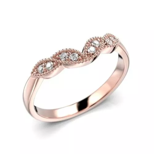 Festive Veera Side timanttisormus, punakulta 697-008-PK