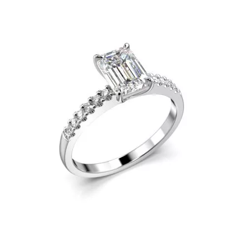 Festive Serena Side timanttisormus, platina 704-112-PT