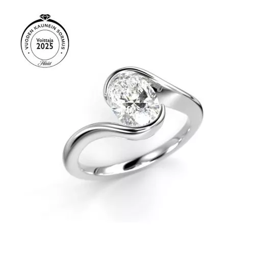 Festive Auréa timanttisormus 734-100-VK