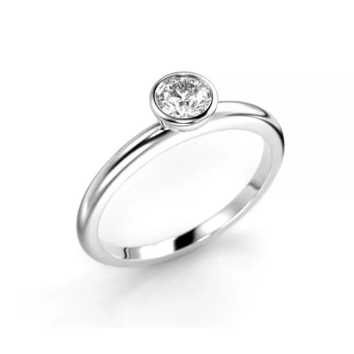 Festive Auréa Bezel timanttisormus 741-030-VK