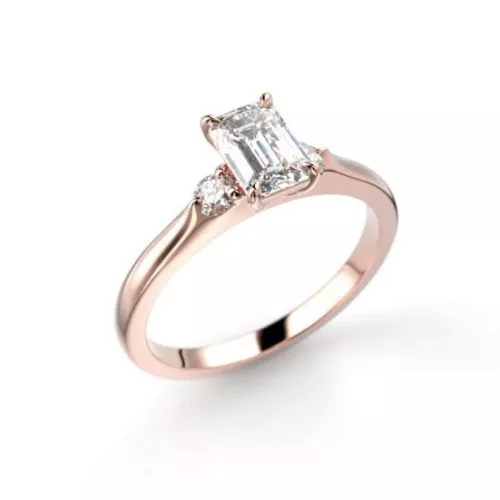 Festive Megan Emerald timanttisormus 745-074-PK