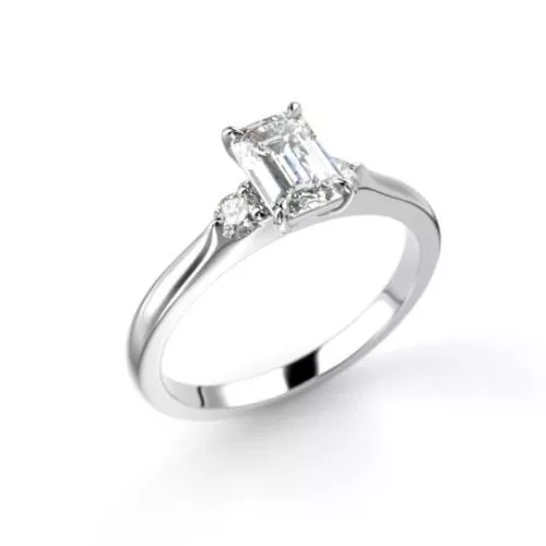 Festive Megan Emerald timanttisormus 745-074-VK