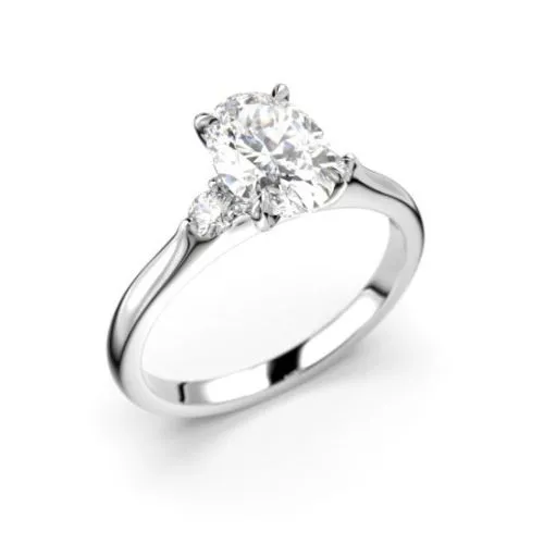 Festive Megan Oval timanttisormus 753-114-VK