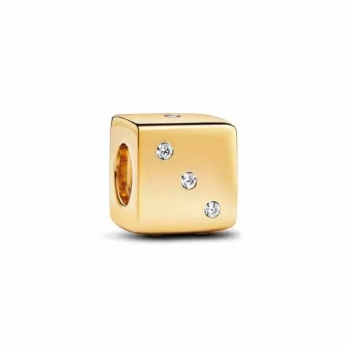 Pandora Gold Lucky Dice hela 761269C01-1
