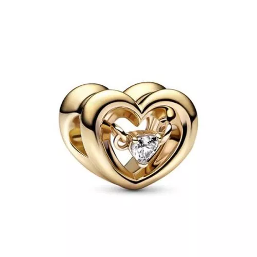 Pandora Moments Radiant Heart & Floating Stone hela 762493C01-1