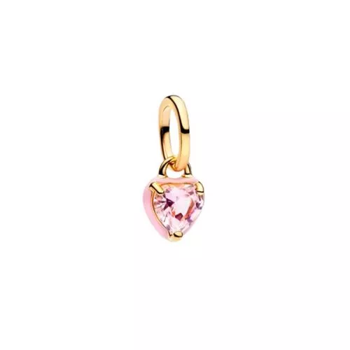 Pandora Pink Chakra Heart Mini Dangle hela 763042C01