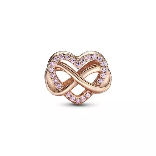Pandor Rose Heart Infinity hela 782246C01-1