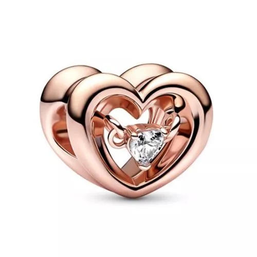 Pandora Rose Moments Radiant Heart & Floating Stone hela 782493C01-1