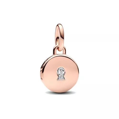 Pandora Moments Openable & Engravable Love Locket Dangle hela 783066C01-1