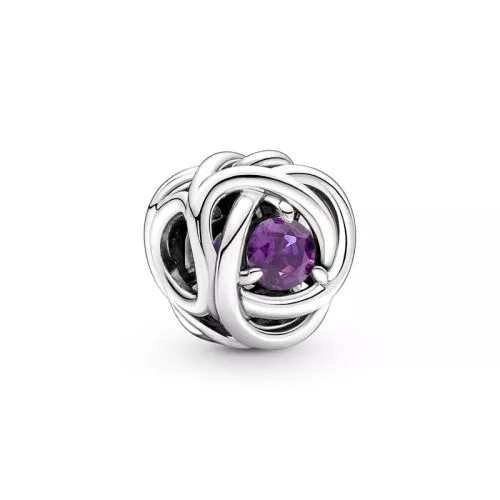 Pandora Moments Purple Eternity Circle hela 790065C02  / helmikuu-1