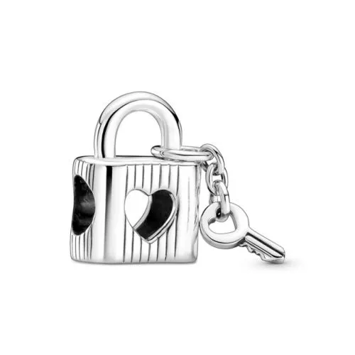 Pandora Padlock & Heart Key -hela 790095C01-1