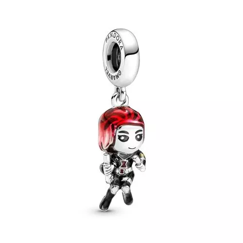 Pandora Marvel The Avengers Black Widow Dangle -hela 790785C01-1