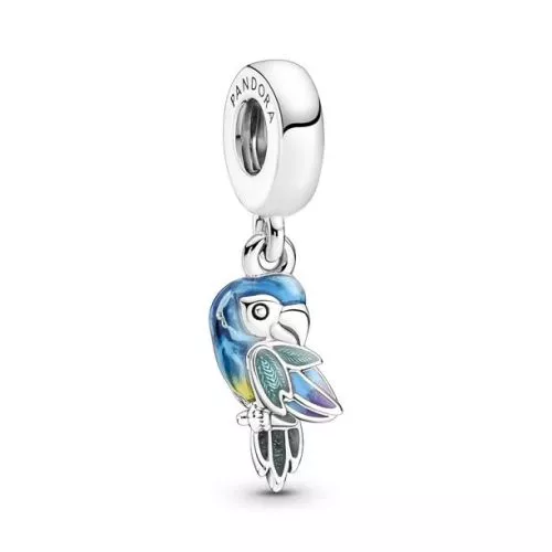 Pandora Moments Jungle Paradise Parrot Dangle Charm hela 791679C01-1