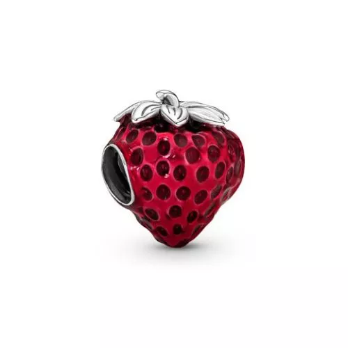 Pandora Moments Seeded Strawberry Fruit Charm hela 791681C01-1