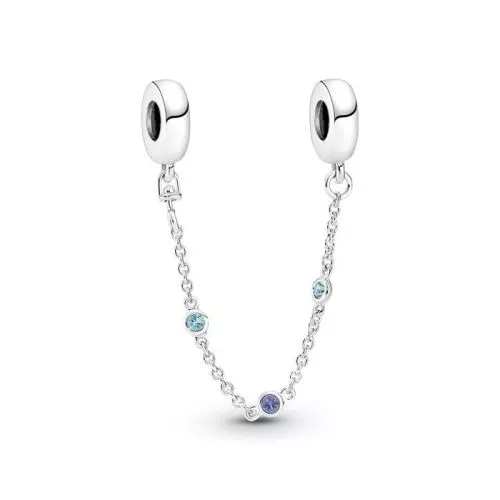 Pandora Triple Blue Stone -turvaketju 791688C01-05-1