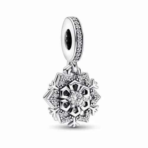 Pandora Moments Sparkling Snowflake hela 792355C01-1