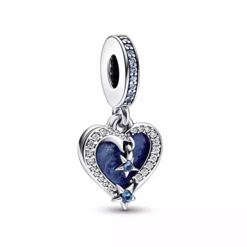Pandora Moments Celestial Shooting Star Heart hela 792356C01-1