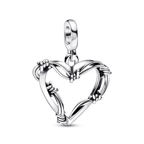 Pandora ME Wire Heart riipus 792526C00-0