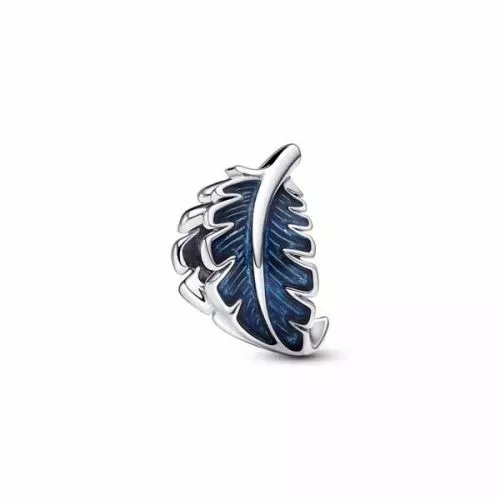 Pandora Moments Blue Curved Feather hela 792576C01-1