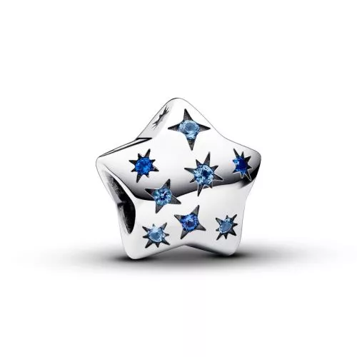 Pandora Sparkling Blue Star hela 792974C01-0