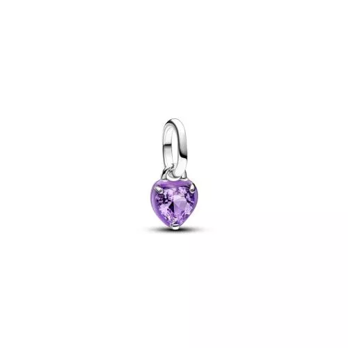 Pandora ME Purple Chakra Heart Mini Dangle hela 793042C04-1