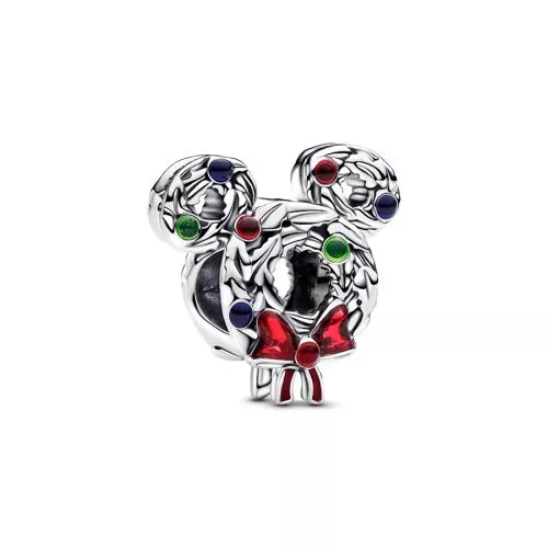 Pandora Disney Mickey Mouse Christmas Wreath hela 793531C01-1