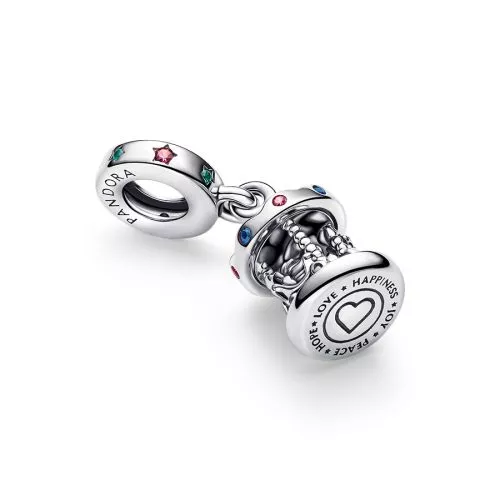 Pandora Spinning Carousel Dangle hela 793586C01-1
