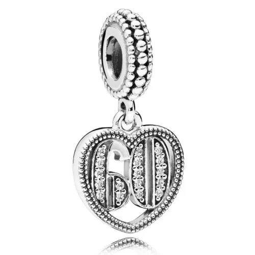 Pandora 60th Celebration Dangle Charm hela 797265CZ-1