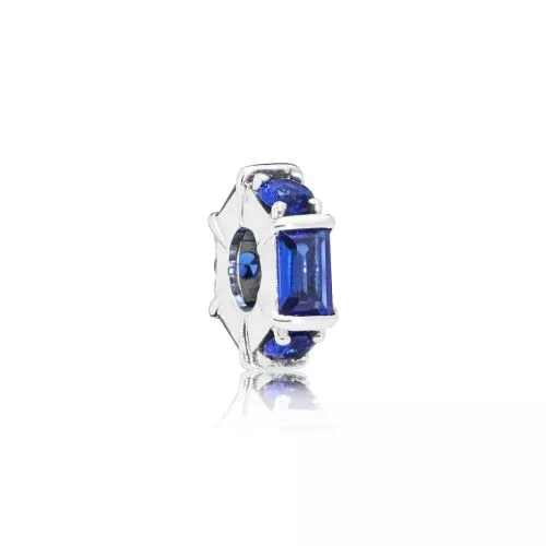 Pandora Blue Ice Sculpture Spacer Charm 797529NSBL-1