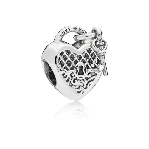 Pandora Love You Lock Charm 797655-1