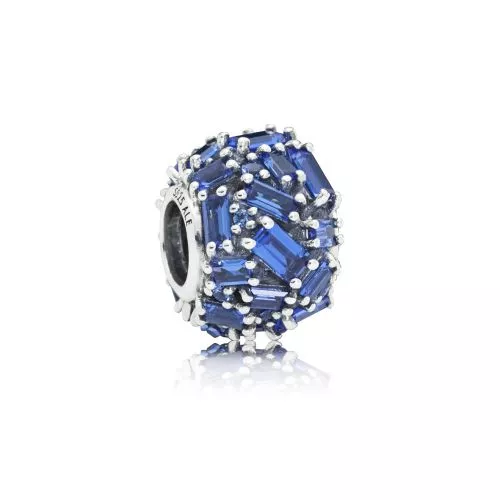 Pandora Blue Chiselled Elegance Charm 797746NSBL-1