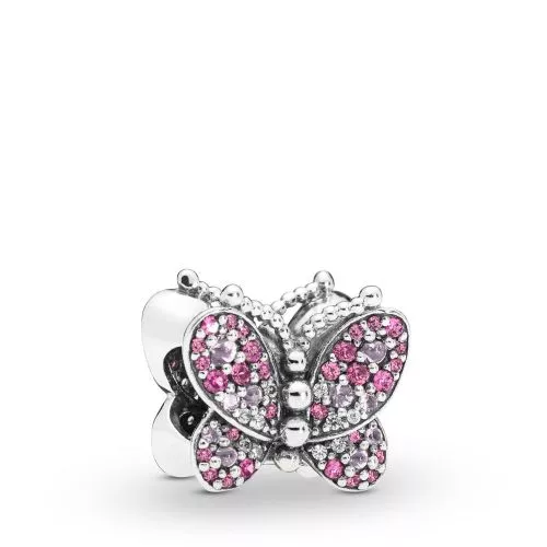 Pandora Dazzling Pink Butterfly -hela 797882NCCMX