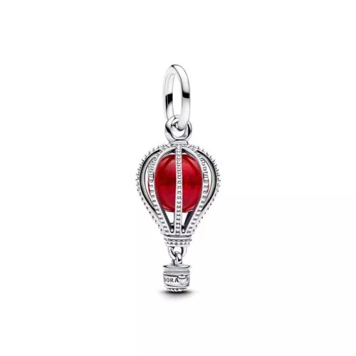 Pandora Hot Air Balloon Murano Glass Dangle hela 798064C01-1