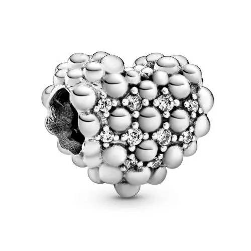 Pandora Beaded Sparkling Heart -hela 798681C01-1