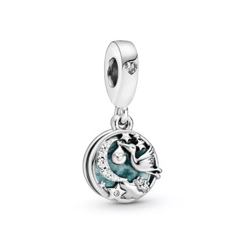 Pandora Moments Stork & Twinkling Star -hela 798895C01-1