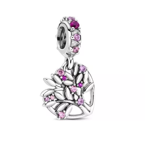 Pandora Pink Heart Family Tree -hela 799153C01-1