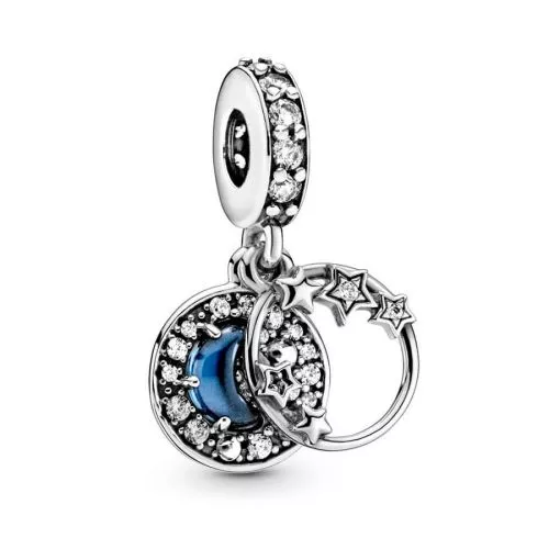Pandora Star And Moon Skyblue -hela 799216C01-1