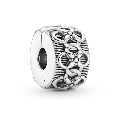 Pandora Flower Pattern Clip -lukkohela 799316C00-1