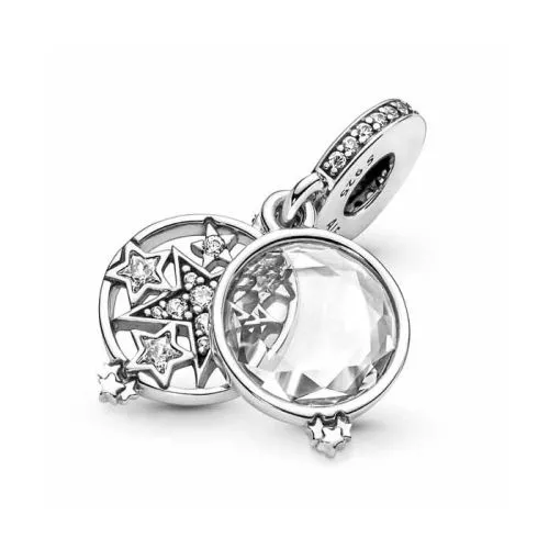 Pandora Magnified Star Double Dangle -hela 799640C01-1