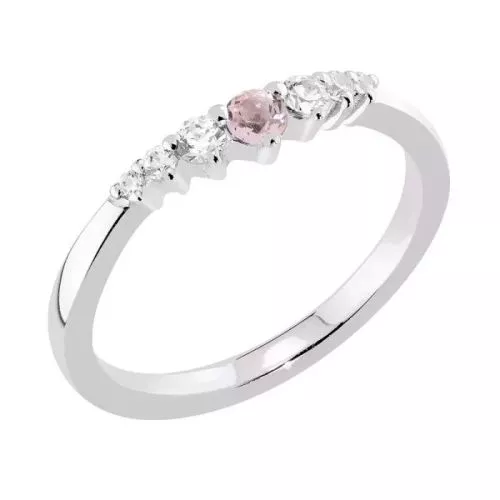 Romanssi Punalilja timanttisormus 7.B KRUUNU