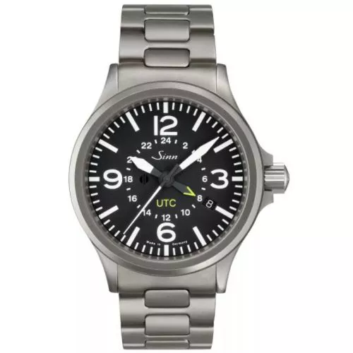 Sinn 856 UTC -rannekello / teräs 856.010-1