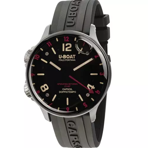 U-Boat Capsoil Doppiotempo SS Red 8839/B-1
