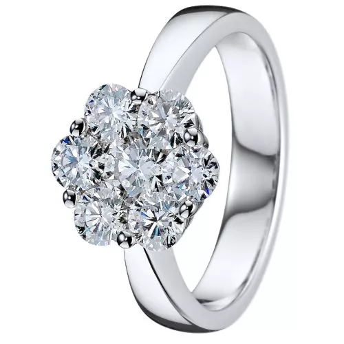 Kohinoor Dahlia -timanttisormus 933-233V-114-1