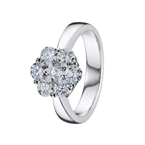 Kohinoor Dahlia timanttisormus 933-233V-114B4