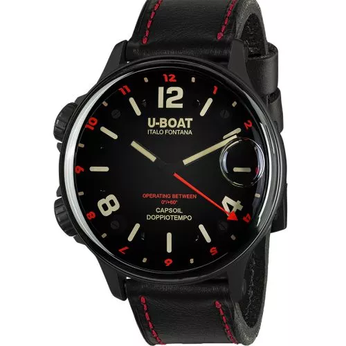 U-Boat Doppiotempo 55 DLC Red Rehaut 9673-1