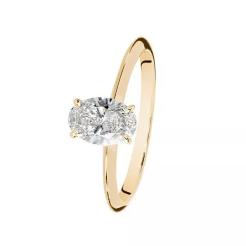 Kohinoor Ella Oval Cut laboratoriotimanttisormus 983A-622-80B3L