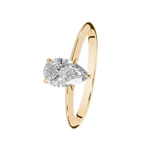 Kohinoor Ella Pear laboratoriotimanttisormus 983A-622-81B3L