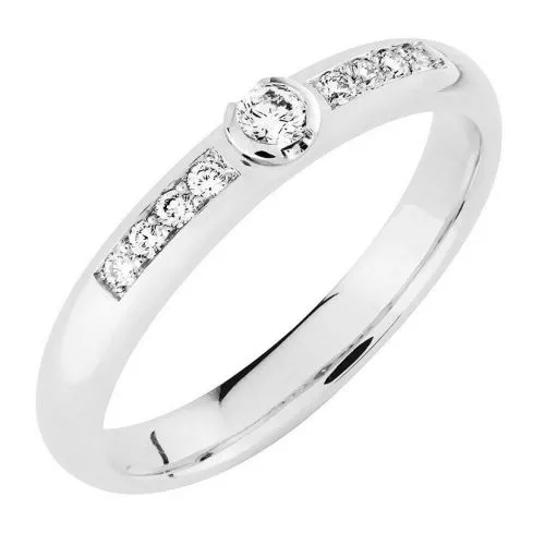 Sandberg Poutapilvi -timanttisormus A-5-8W-1