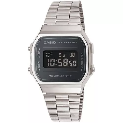 Casio Vintage Digi Retro Armbanduhr A168WEM-1EF-1