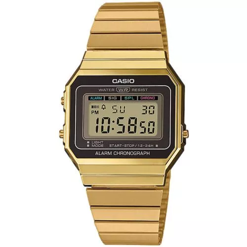 Casio Digi Retro Armbanduhr A700WEG-9AEF-1